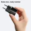 Carregador usams 1x USB-C T36 + Lightning PD – carregador PD compacto com USB-C e Lightning