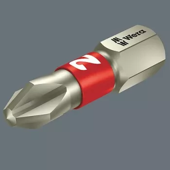 Wera Bit-Check 10 Stainless 1 conjunto de pontas de chave de fendas, 10 peças