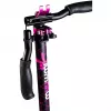 Trotinete de alumínio Pro 215 mm (preto/rosa)