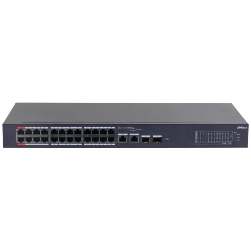 Dahua Technology DH-CS4226-24ET-240 switch de rede gerido L2 Gigabit Ethernet (10/100/1000) Power over Ethernet (PoE) preto