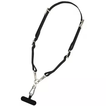 Corrente para telemóvel USB-C 4smarts PowrCord preta (541386)