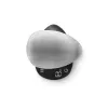 Balança de cozinha Caso FinoCompact 03201 — capacidade 0,5 kg, divisão 1 g, visor LED, aço inoxidável/preto
