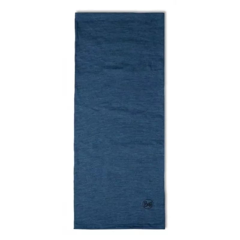 Buff Merino Midweight aquecedor de pescoço multifuncional azul