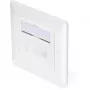 Tomada de rede Digitus DN-9007-1 CAT 6A Classe EA, 2x RJ45, blindada, de encastrar, branca