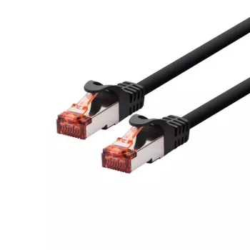 Cabo de rede LOGON TCF66F200BL Cat6a U/UTP (UTP) 20 m preto RJ-45–RJ-45