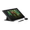 HUION Kamvas Pro 16 GT156 tablet gráfico com ecrã, IPS de 15,6 polegadas, 1920×1080, área de trabalho 344,16×193,59 mm, 8192 níveis de pressão, 5080 lpi, USB, preto