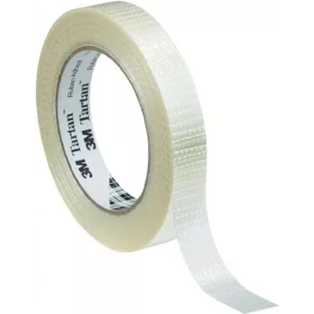 Fita filamentosa 3M hh fita adesiva filamentosa 50 m x 19 mm transparente — fita filamentosa 3M para reforço e agrupamento