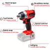 Chave de impacto Einhell TE-CW 18Li 1/2 polegada 2900 rpm 215 N⋅m