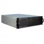 Inter-Tech 3U-30255 Rack preto, aço inoxidável