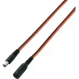 VOLTCRAFT Cabo de extensão de baixa tensão ficha de baixa tensão - conector fêmea de baixa tensão 5,5 mm 2,5 mm 5,5 mm 2,5 mm 3,00 m 1 unid. (93025c183)