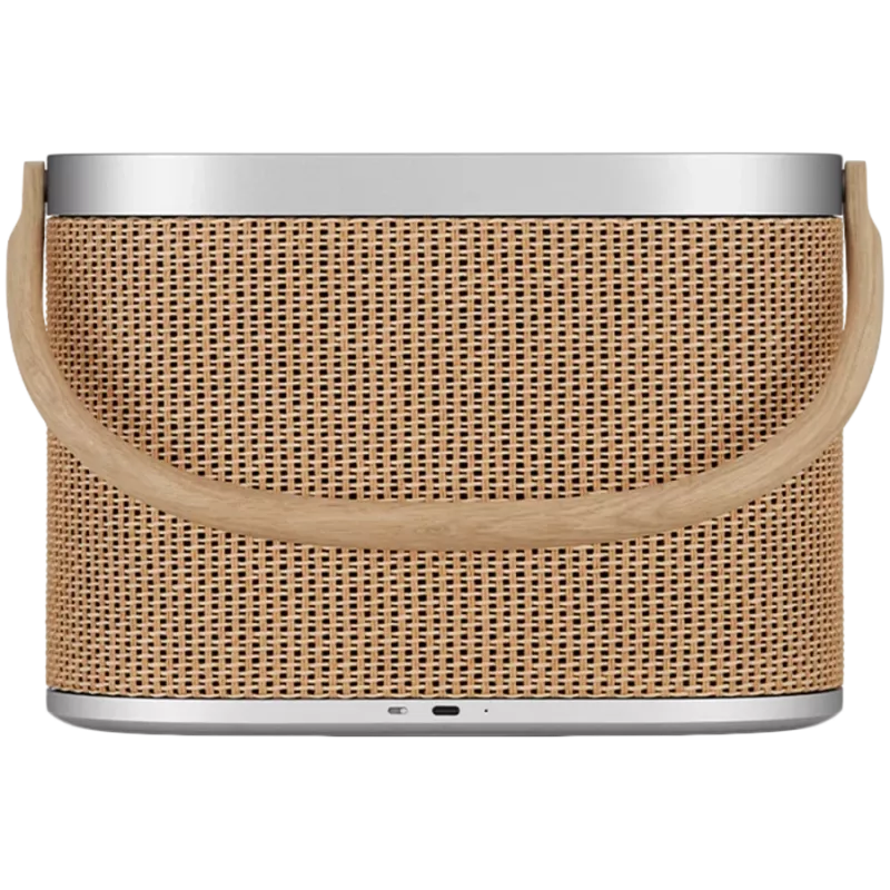 Altifalante Beosound A5 Nordic Weave (revestimento Nordic Weave/pega carvalho)