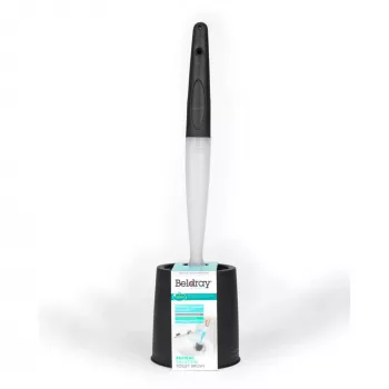 Escova de sanita Beldray LA033996UFFEU7 Antibac Cinzento, escova de limpeza de sanita antibacteriana