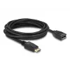 Cabo de extensão DisplayPort 1.2 DeLOCK 4K 60 Hz 5 m