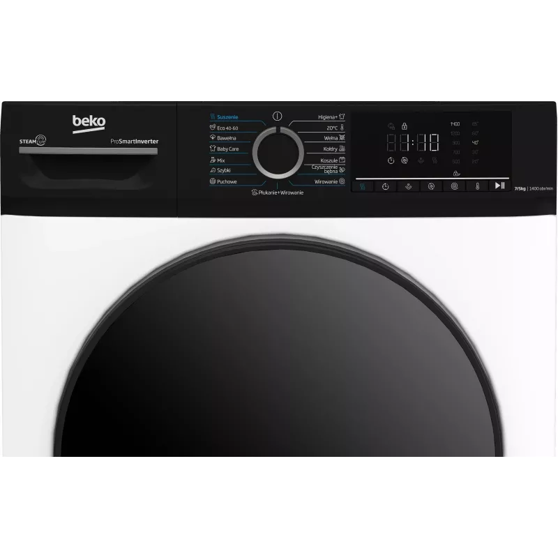 Máquina de lavar e secar roupa Beko BMM5DFO5741WPB 7 kg / 5 kg branca