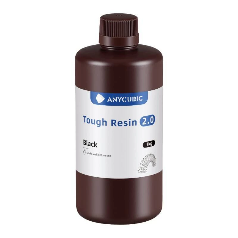 Resina fotopolimérica AnyCubic Tough Resin 2.0 preto 1 kg SRX2BK-101A