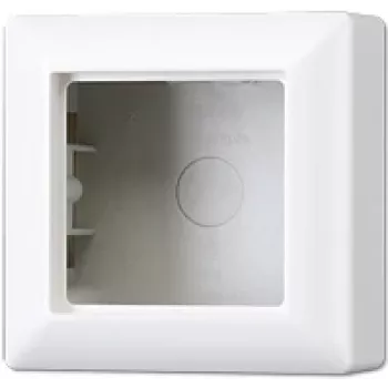 Caixa de embutir JUNG AS 581 A WW, caixa de montagem para interruptores/tomadas, 85×85×47 mm, branco