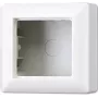 Caixa de embutir JUNG AS 581 A WW, caixa de montagem para interruptores/tomadas, 85×85×47 mm, branco