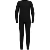 Conjunto de roupa interior Odlo Set long MERINO 200 KIDS criança, tamanho 116 cm, preto