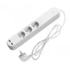 Régua de tomadas inteligente Denver SHP-310U 3 tomadas AC Type F 3680 W