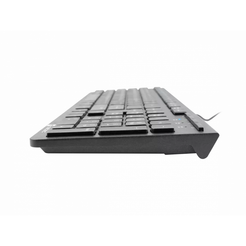 Natec Discus 2 - teclado - QWERTY - US - preto - teclado - inglês dos EUA - preto