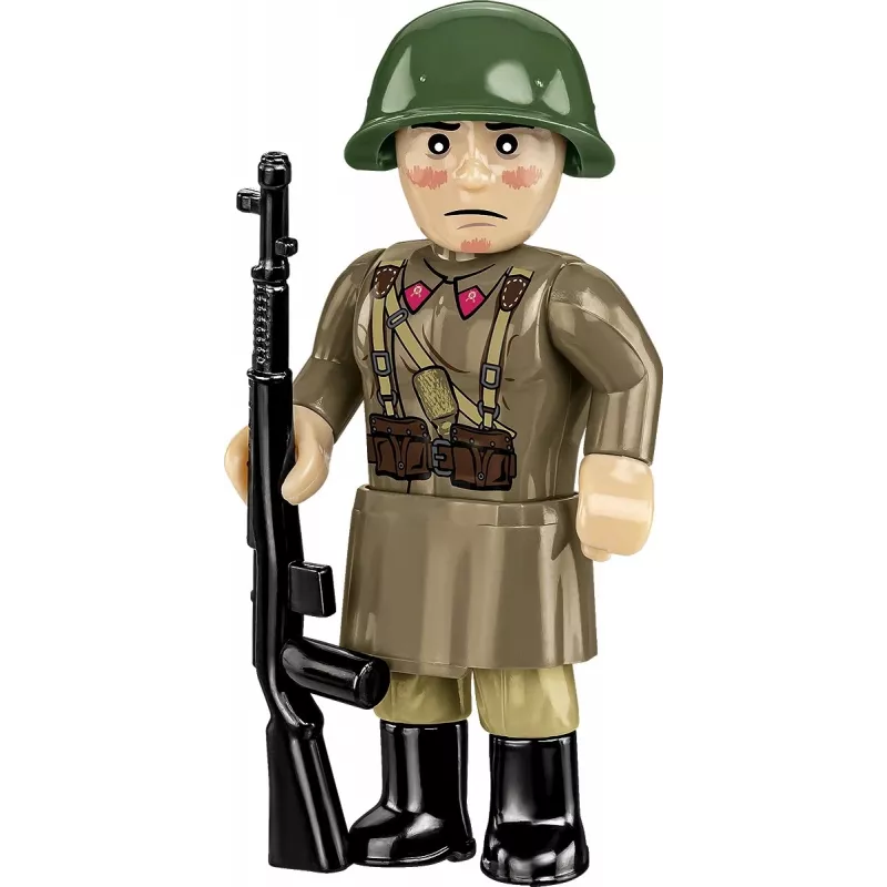 Conjunto de construção Cobi Batalha de Stalingrado — 76 peças, diorama histórico