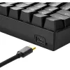 Teclado Gaming Sharkoon SKILLER SGK50 S4 USB QWERTZ Alemão preto