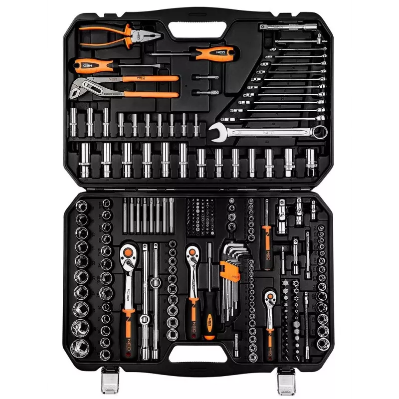 Conjunto de ferramentas de mecânico Neo 10-078 233 peças