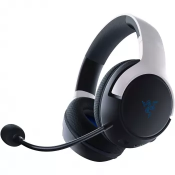 Headset Razer Kaira HyperSpeed sem fios arco de cabeça gaming USB Type-C Bluetooth branco, preto