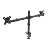 Suporte de mesa para dois monitores Akyga AK-MB-02, 2 x 10 kg, VESA 75x75 / 100x100, 15–32