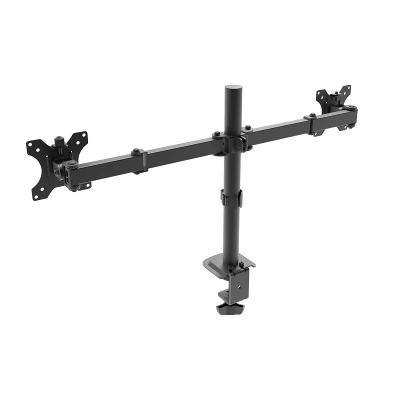 Suporte de mesa para dois monitores Akyga AK-MB-02, 2 x 10 kg, VESA 75x75 / 100x100, 15–32