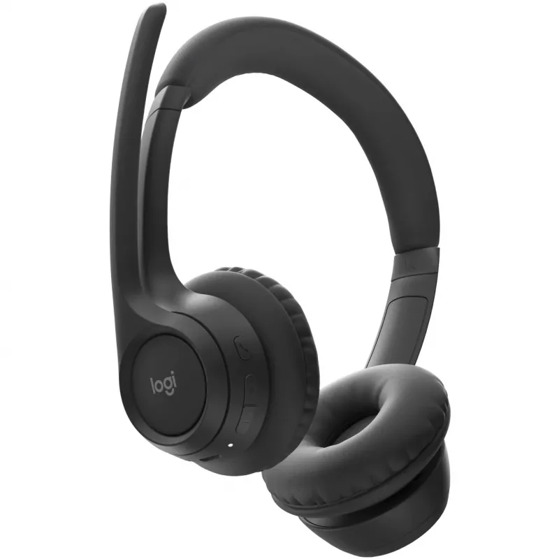 Auscultadores/headset Logitech 981-001453 sem fios com arco auto/homeoffice Bluetooth preto