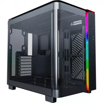 Montech KING 95 Midi-Tower, Vidro Temperado, ARGB - preto