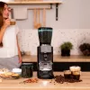Cecotec SteelMill Touch moinho de café elétrico de mós, 200 W, 300 g