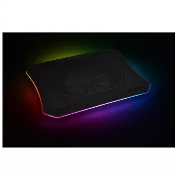 Thermaltake Massive 20 RGB Refrigeração para portátil com ventoinha de 200mm, 10-19 polegadas, preto