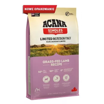 ACANA Singles Grass-Fed Lamb - Alimento seco para cães - 11,4 kg