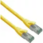 Helos Cabo patch 363711, de RJ-45 para RJ-45, Cat.6a S/FTP (cabo em bruto Cat.7), 10 m, amarelo