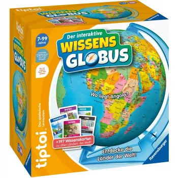 Brinquedo educativo Ravensburger tiptoi Interaktiver Wissens-Globus