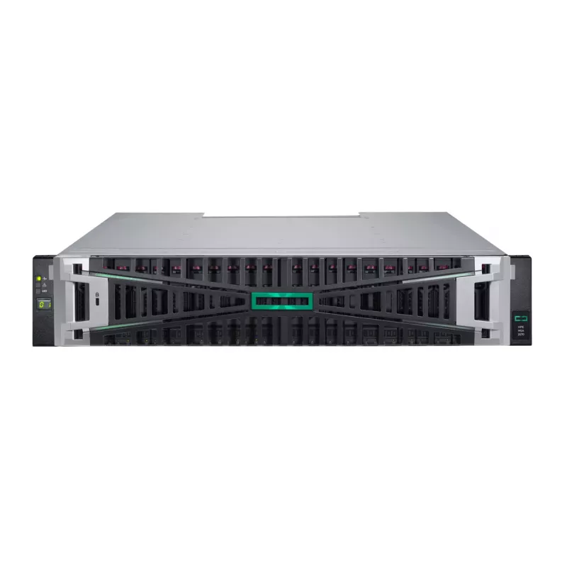 HPE MSA 2070 SFF 2x16Gb FC controlador de 4 portas 12x1,92TB SSD 4x16Gb SFP FC XCVR 23TB Storage Array