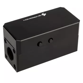 Medidor de caudal Barrow FBFT08 B – ecrã OLED, preto
