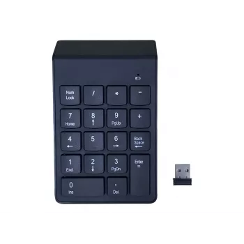 Gembird KPD-W-02 teclado numérico portátil/PC Bluetooth preto