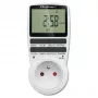 Temporizador eletrónico QOLTEC PC0628 com visor LCD, contagem decrescente de 24 horas