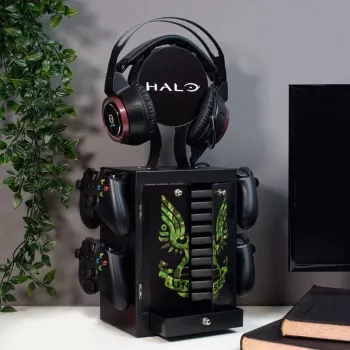 Numskull Games Suporte para discos de jogos Xbox Preto Verde Mate 1 unid.