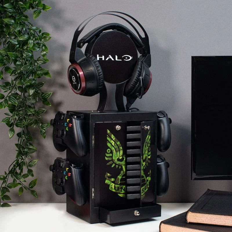 Numskull Games Suporte para discos de jogos Xbox Preto Verde Mate 1 unid.
