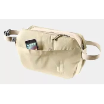 Mala de ombro Deuter Passway 4+1 poliéster bege unissexo fecho de correr