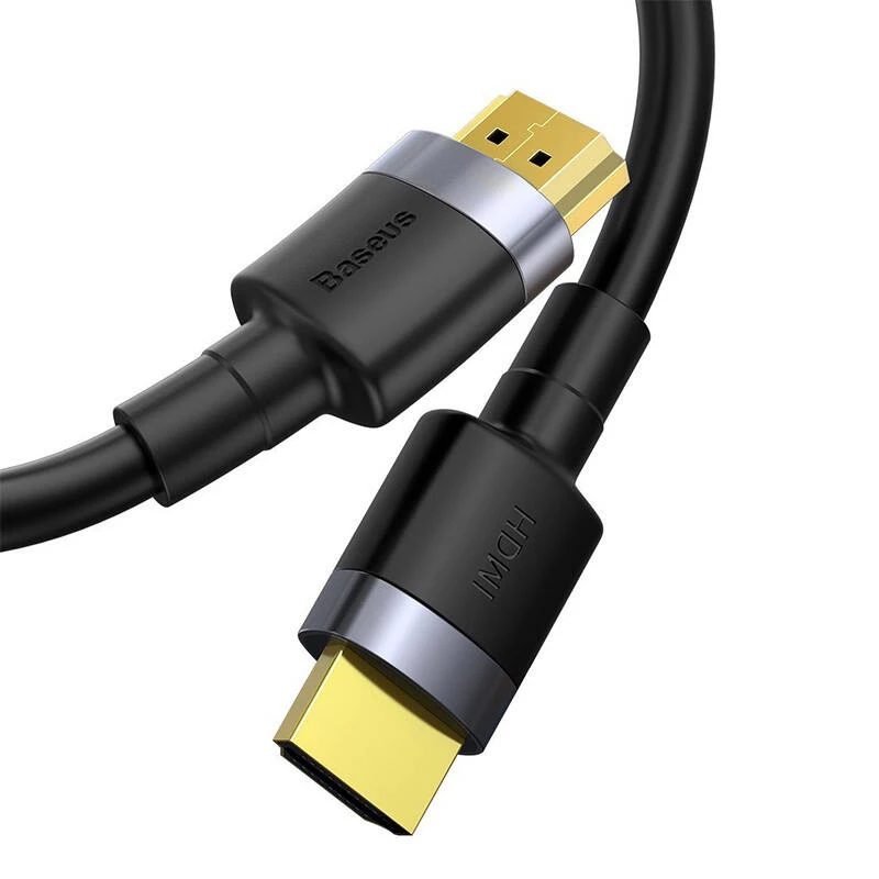 Cabo adaptador Baseus Cafule 4KHDMI macho para 4KHDMI macho 2m preto