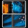 Extralink aquecedor de torre elétrico em cerâmica 1500W LED com telecomando