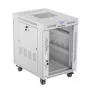 Armário rack independente LANBERG FF01-6815-12SL 15U, 600×800×922 mm, 1200 kg, IP20, cinzento