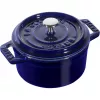 Mini frigideira individual de ferro fundido Staub Minis — 10 cm de diâmetro, azul