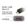 Cabo USB DeLOCK 84805 USB 2.0 0,2 m USB A Micro-USB B branco