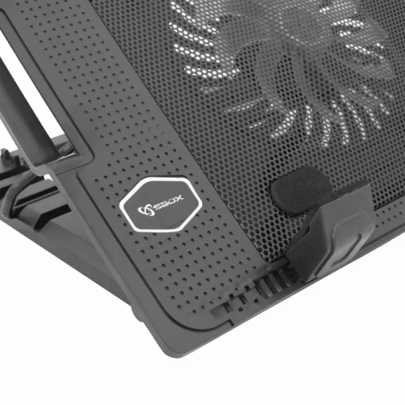 Base de arrefecimento para portátil Sbox CP-12 para 17,3 polegadas
